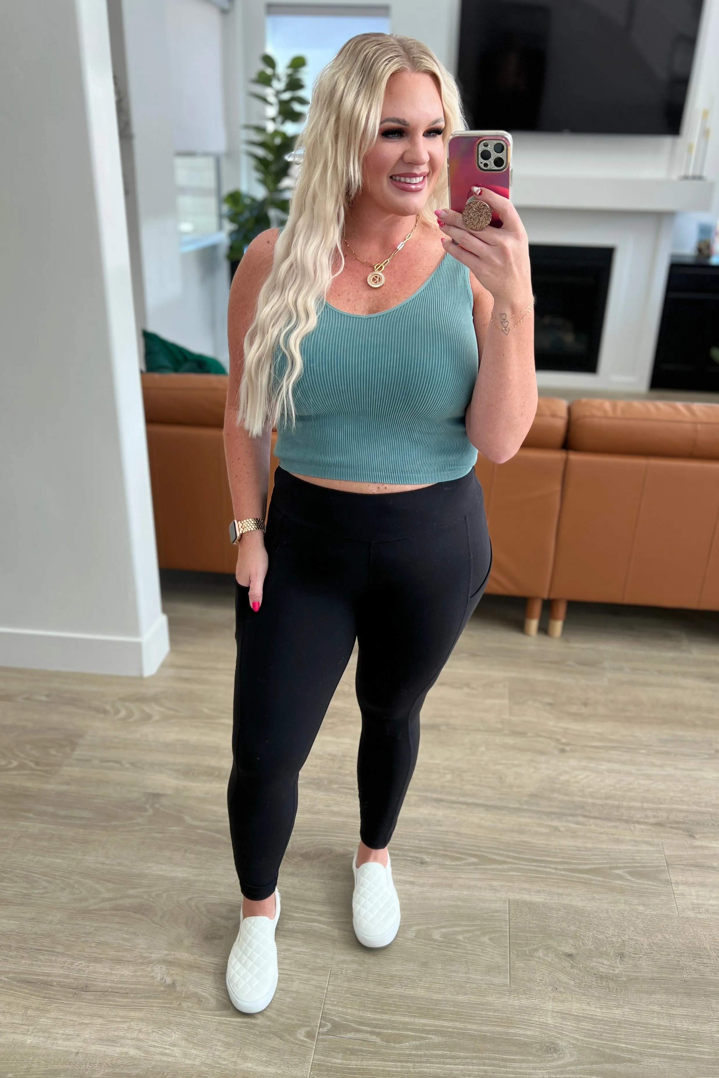 RESTOCKED | Essential Pocket Leggings in Black