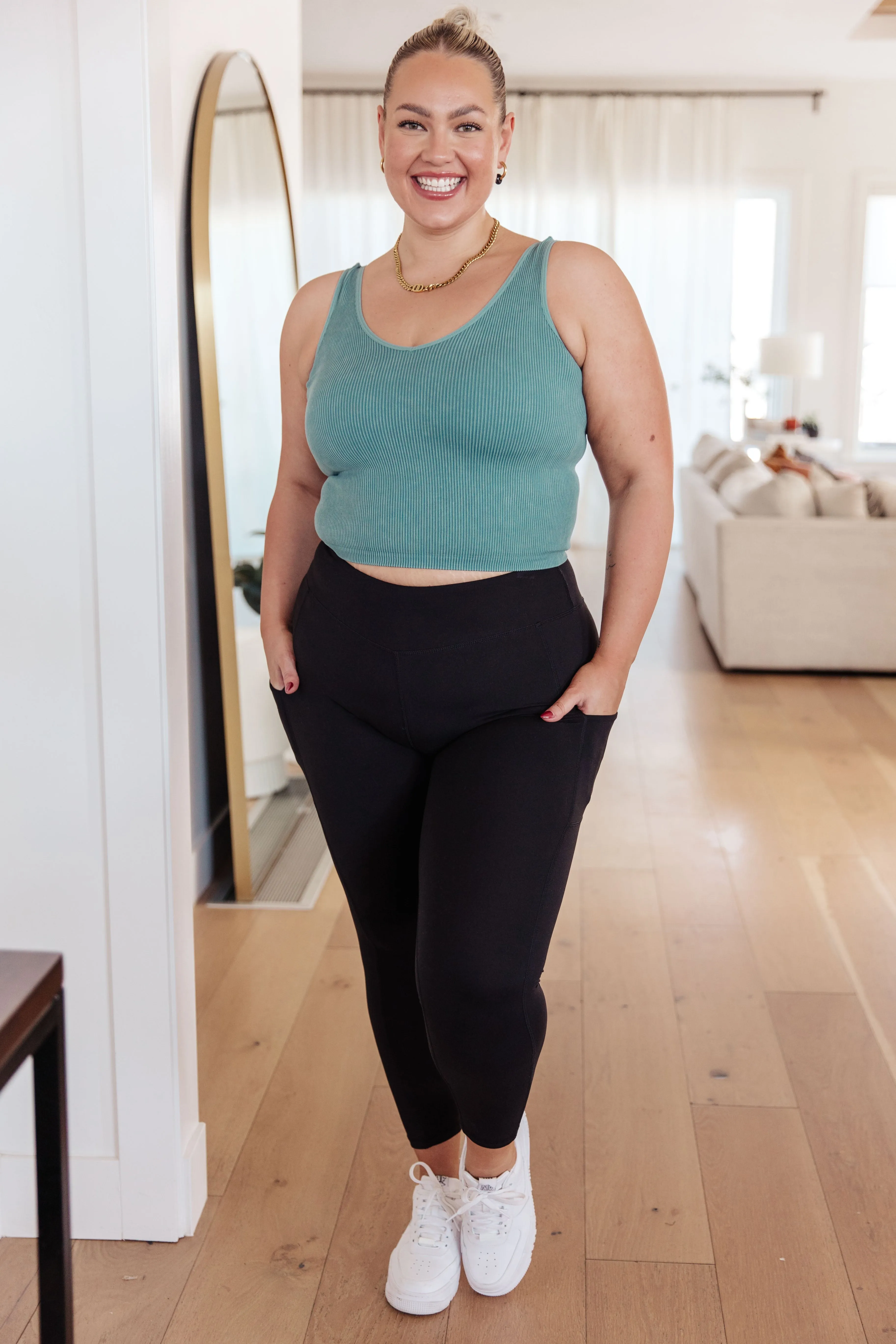 RESTOCKED | Essential Pocket Leggings in Black
