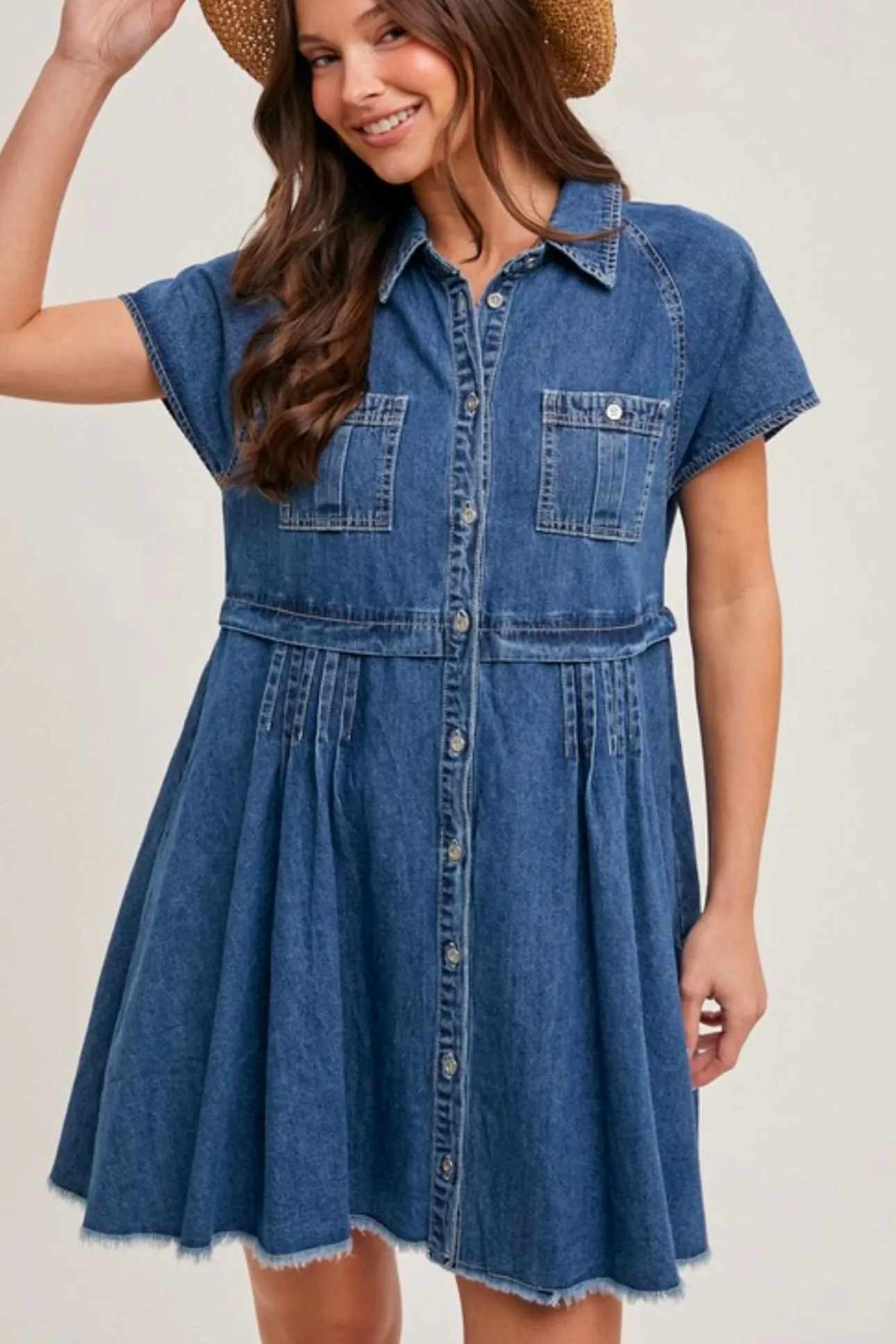 Ronni Denim Dress