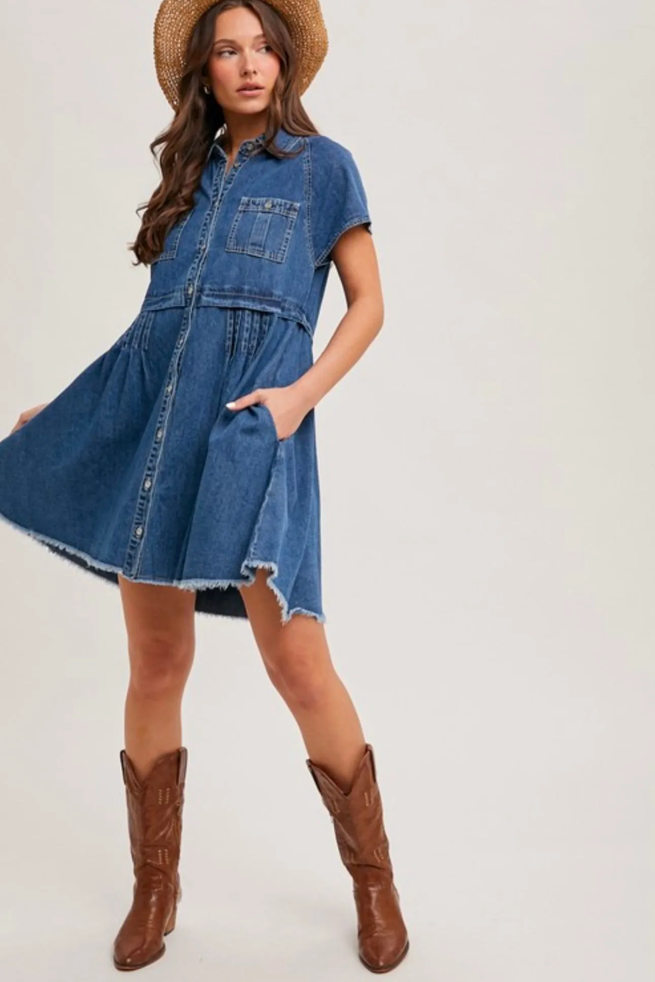 Ronni Denim Dress