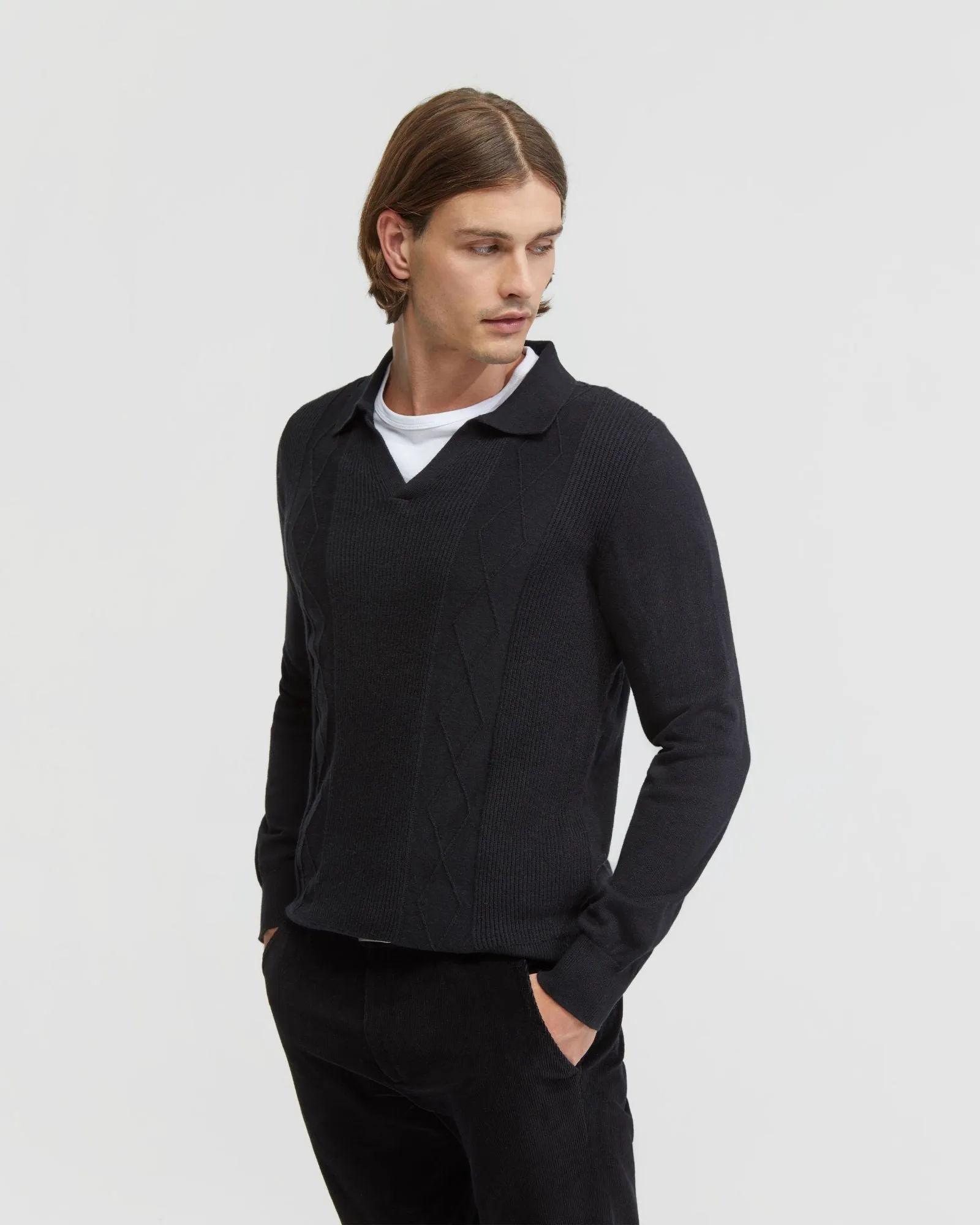 Rufus Polo Collar Knit
