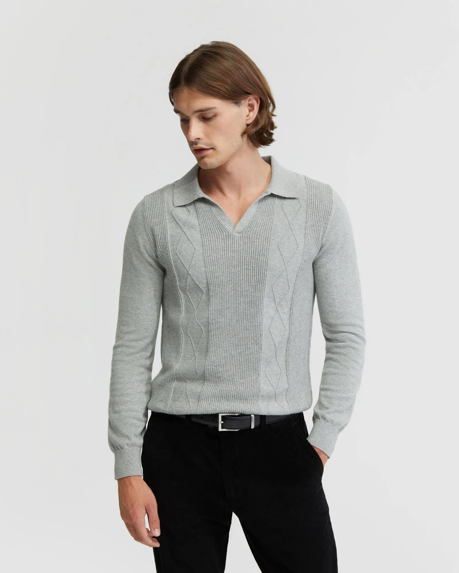 Rufus Polo Collar Knit