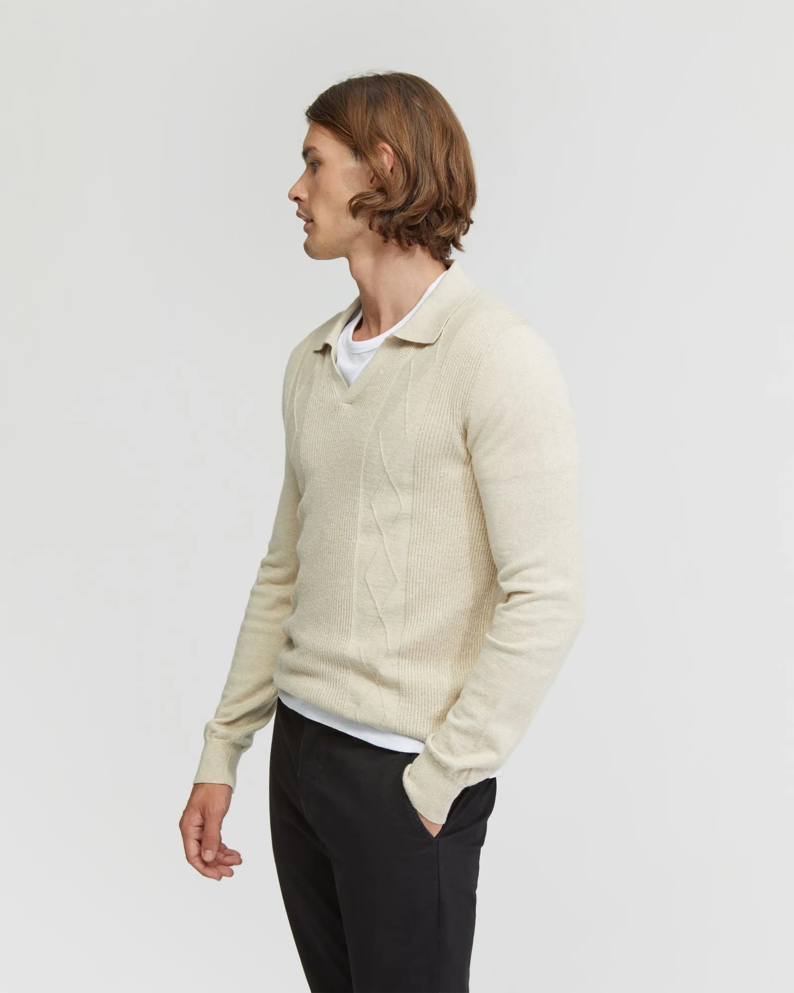Rufus Polo Collar Knit