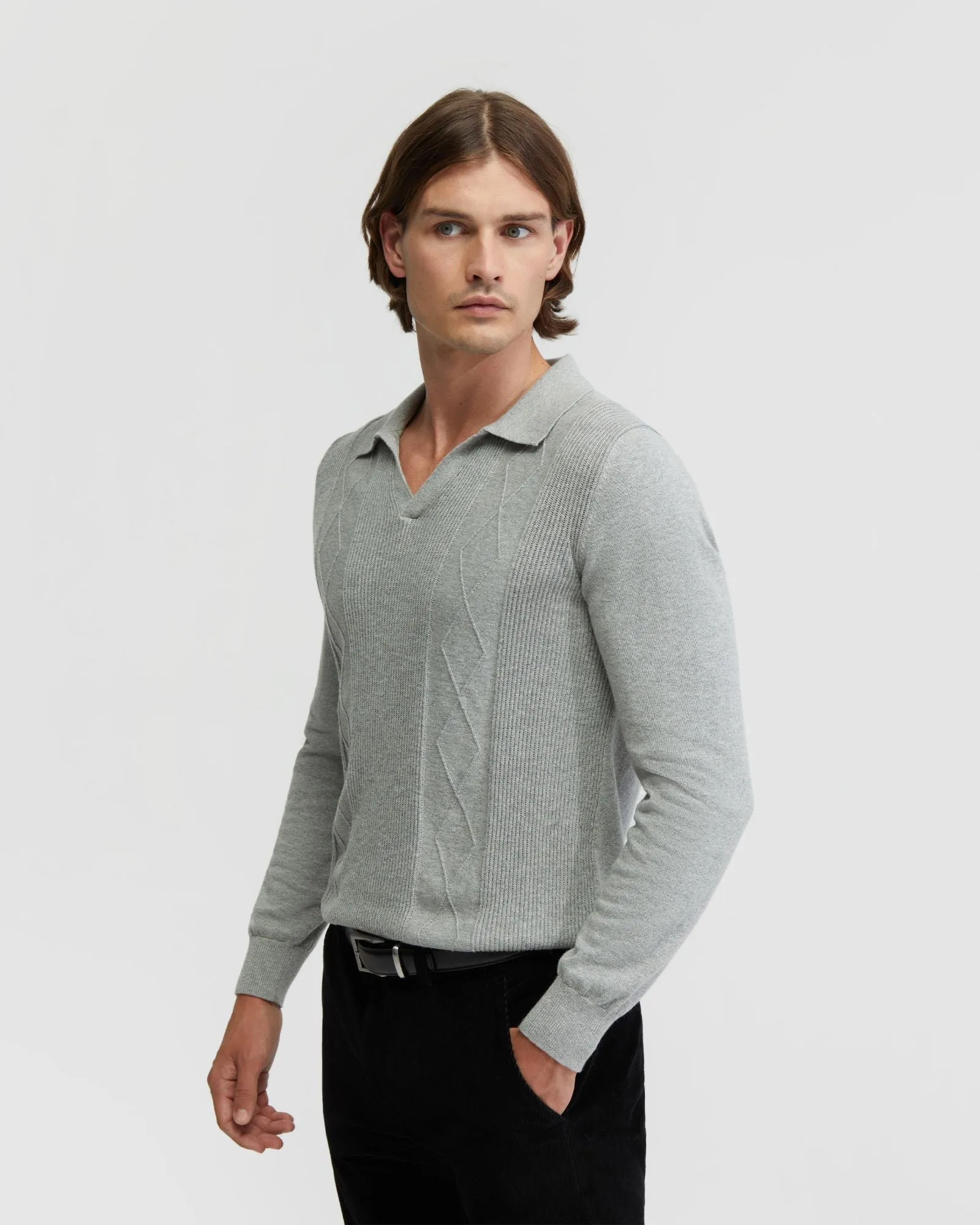 Rufus Polo Collar Knit