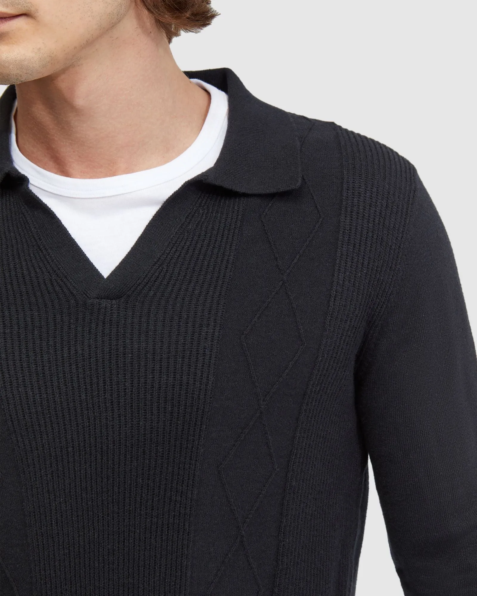 Rufus Polo Collar Knit