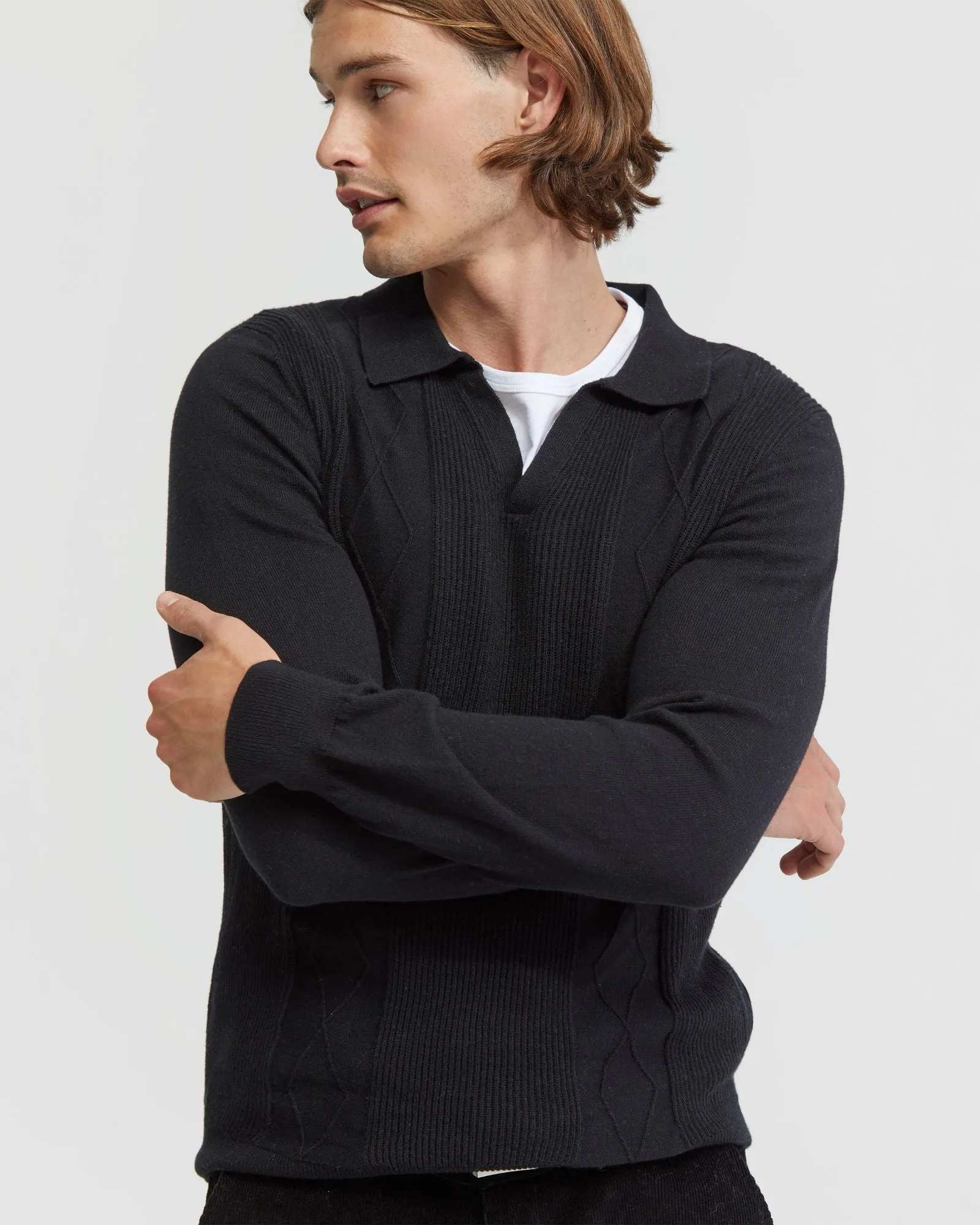 Rufus Polo Collar Knit