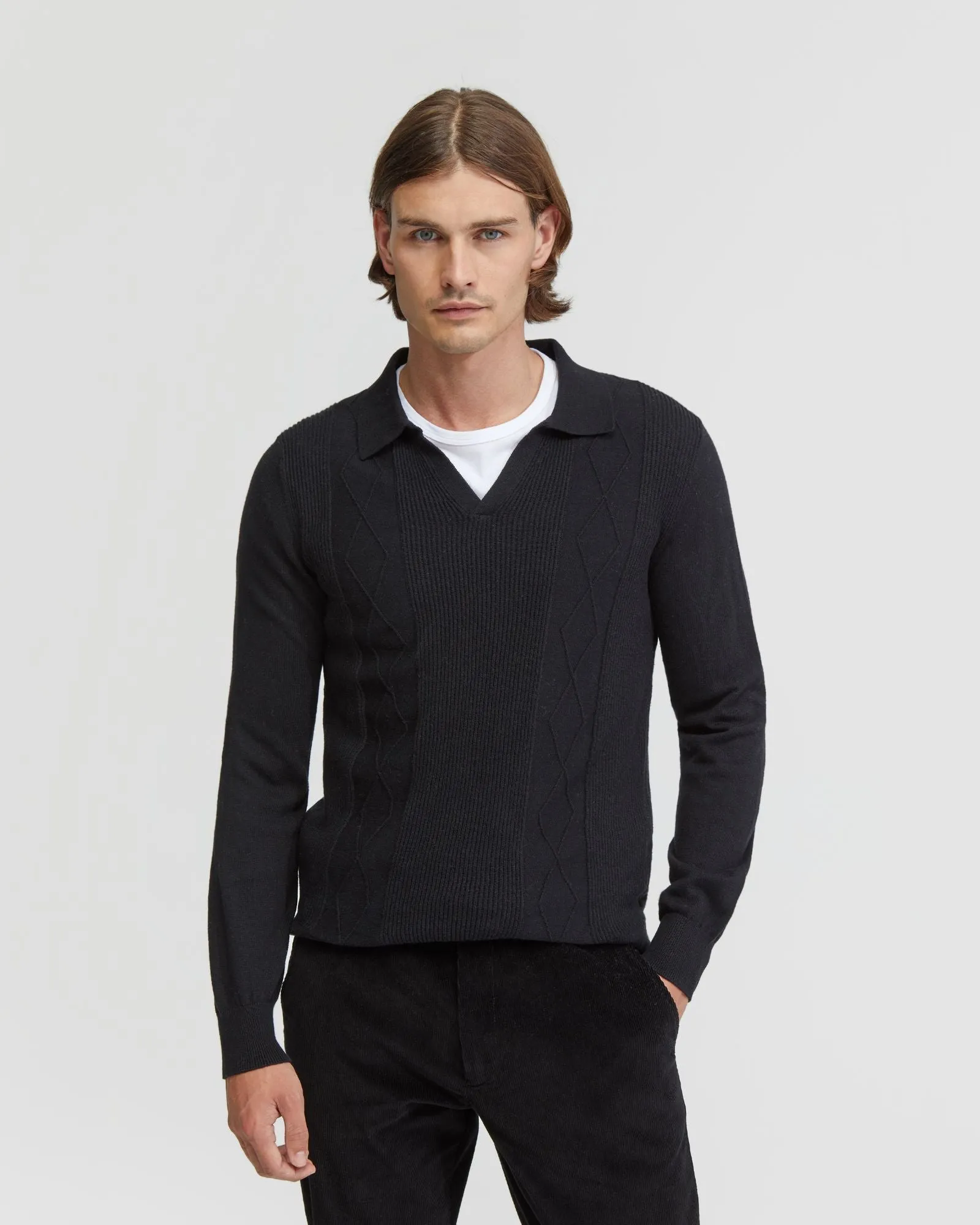 Rufus Polo Collar Knit