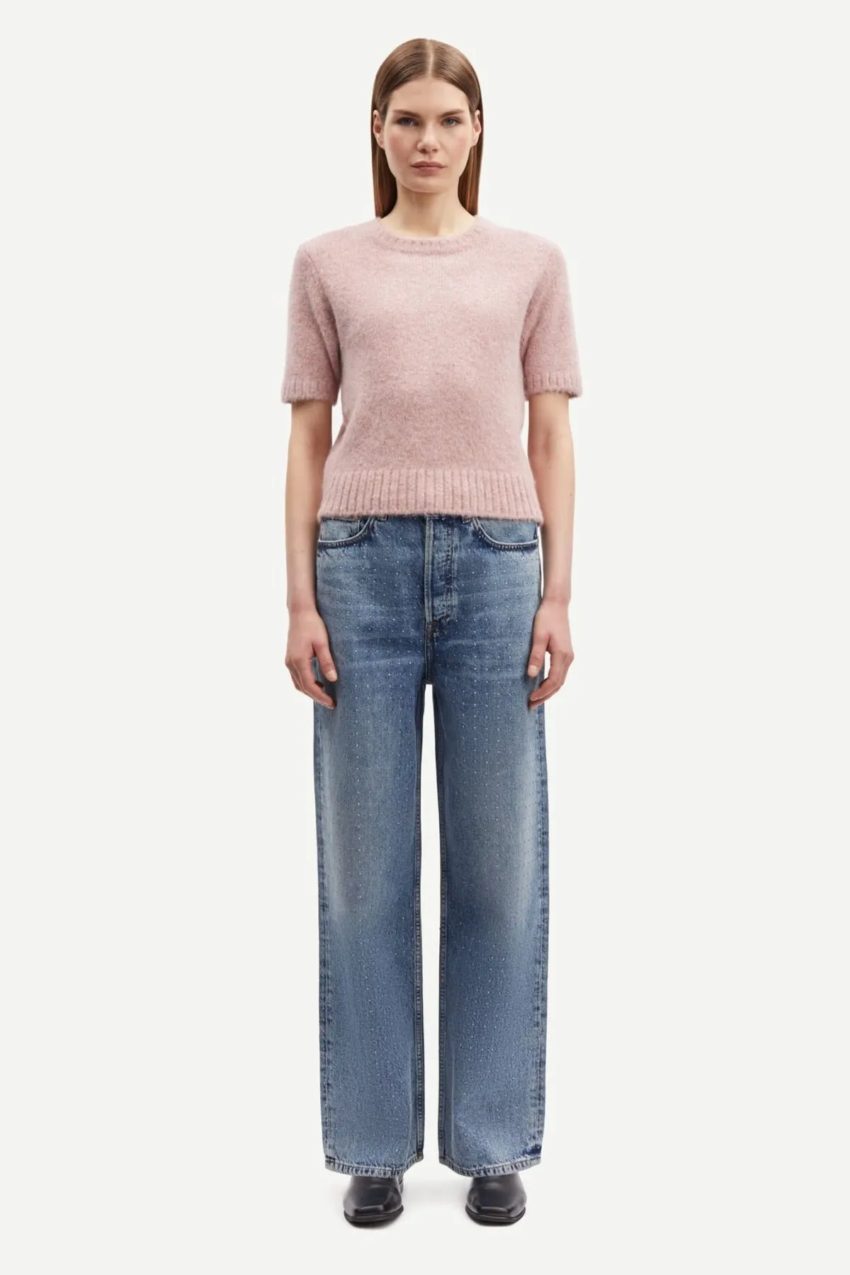 Samsøe Samsøe Shelly Studded Jeans - Authentic Studs