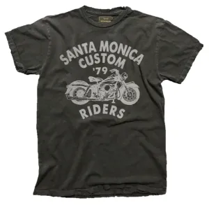 Santa Monica Custom Riders Black Label Tee