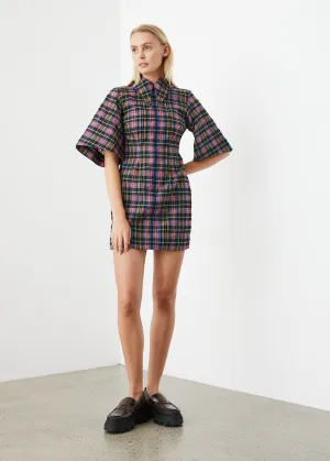 Seersucker Mini Dress