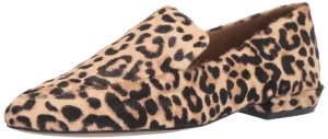 STEVEN by Steve Madden Haylie-L Leopard Fashion Loafer Pointed Toe Flat Shoes