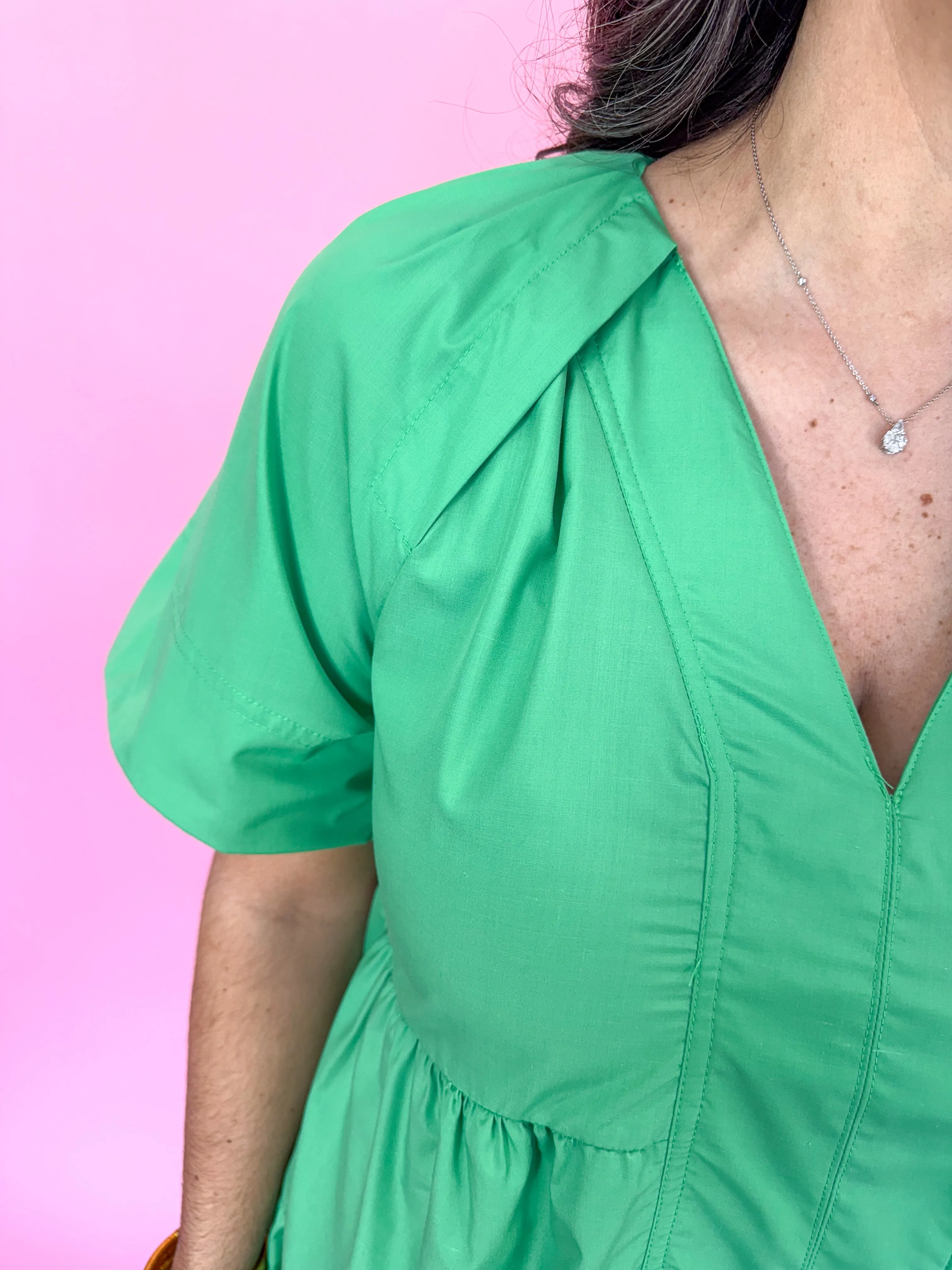 Sunday Stroll Dress - Green