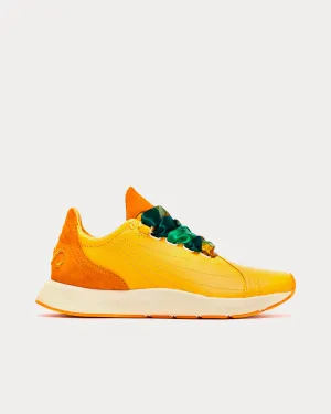 Two Yellow Low Top Sneakers