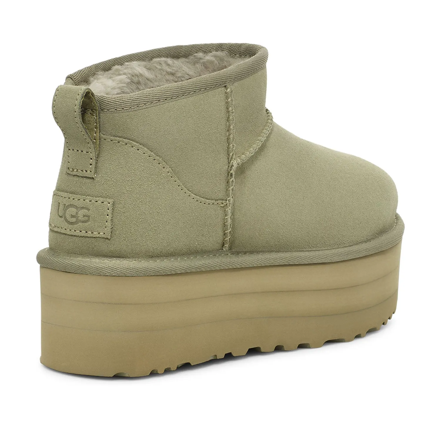 UGG Women's Classic Ultra Mini Platform in Shaded Clover