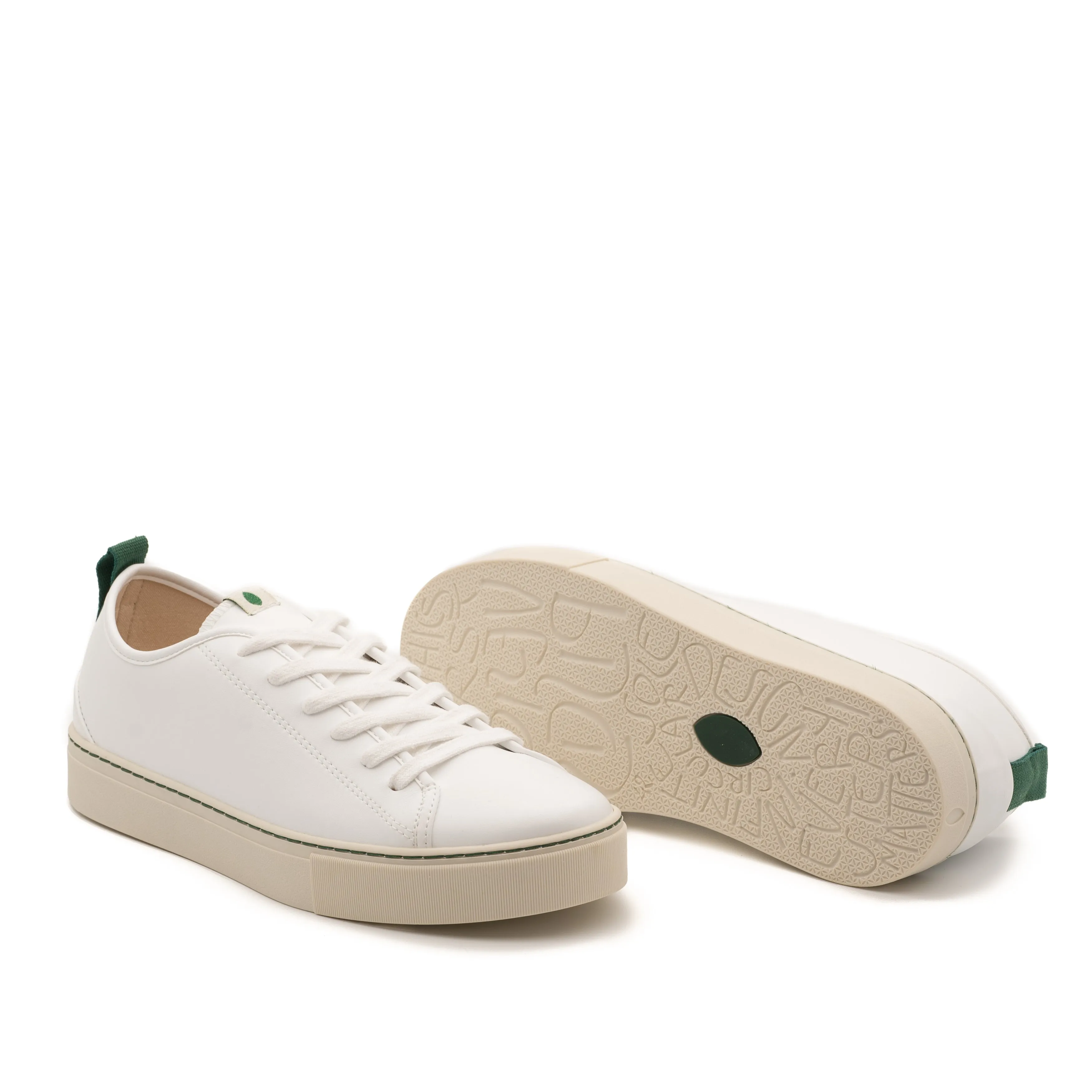 Vegan sneaker bio-veg white NIK005