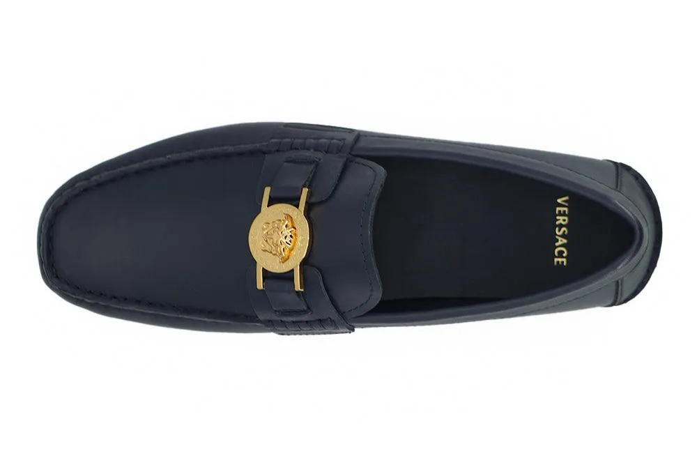 Versace Blå Læder Sko