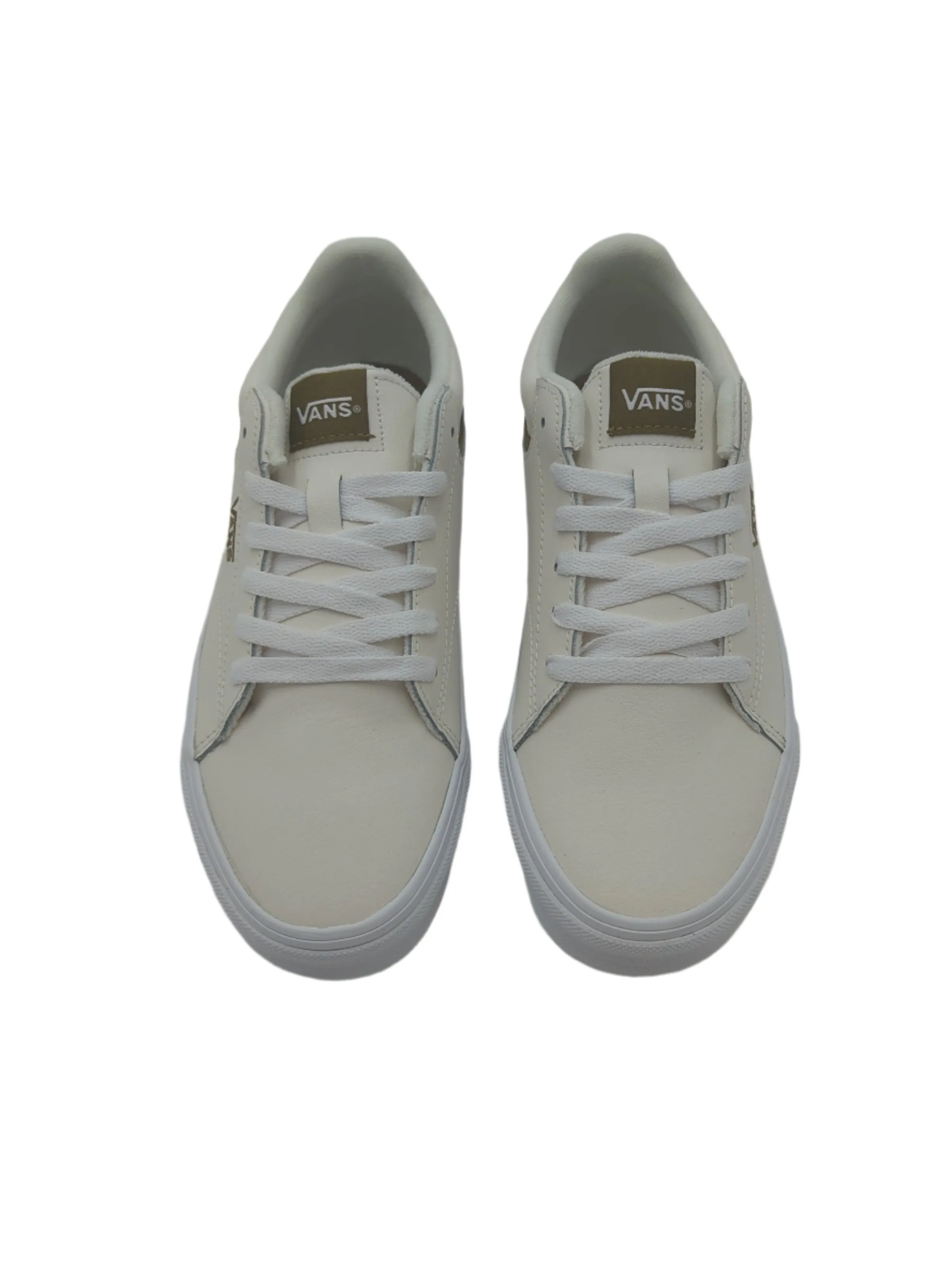Womens Off White/Green Seldon Sneaker