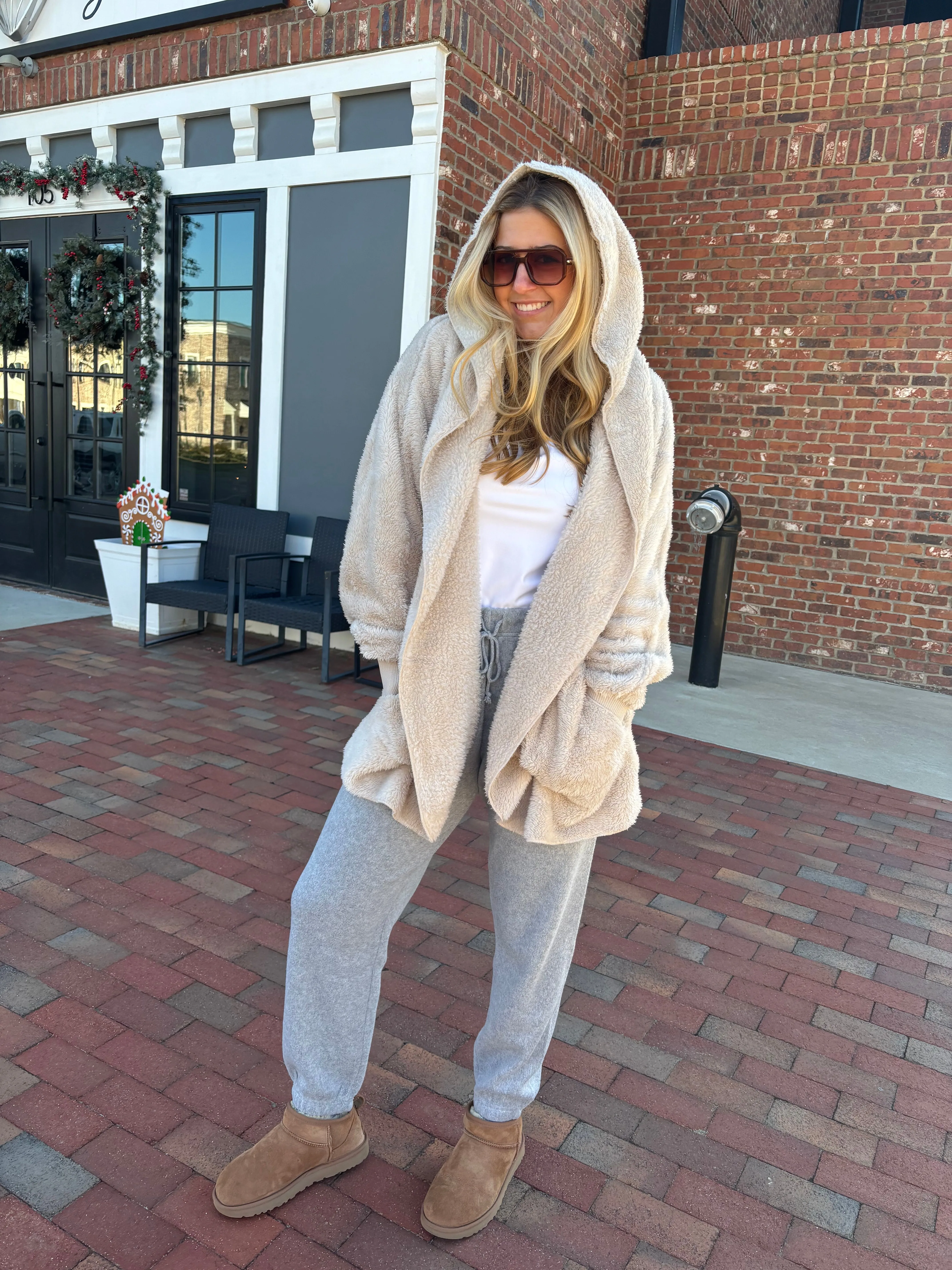 Z Supply | Unwind Reverse Fleece Jogger Classic Heather Grey